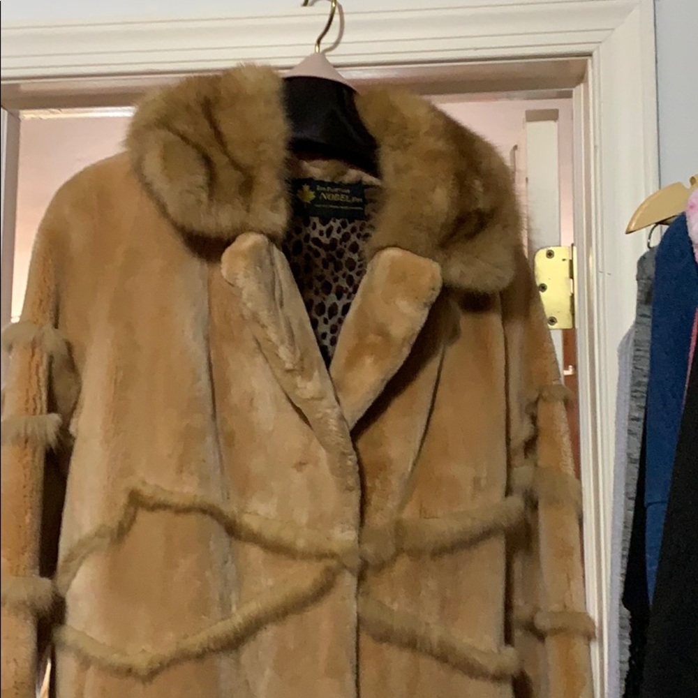 Sheared mink and fox